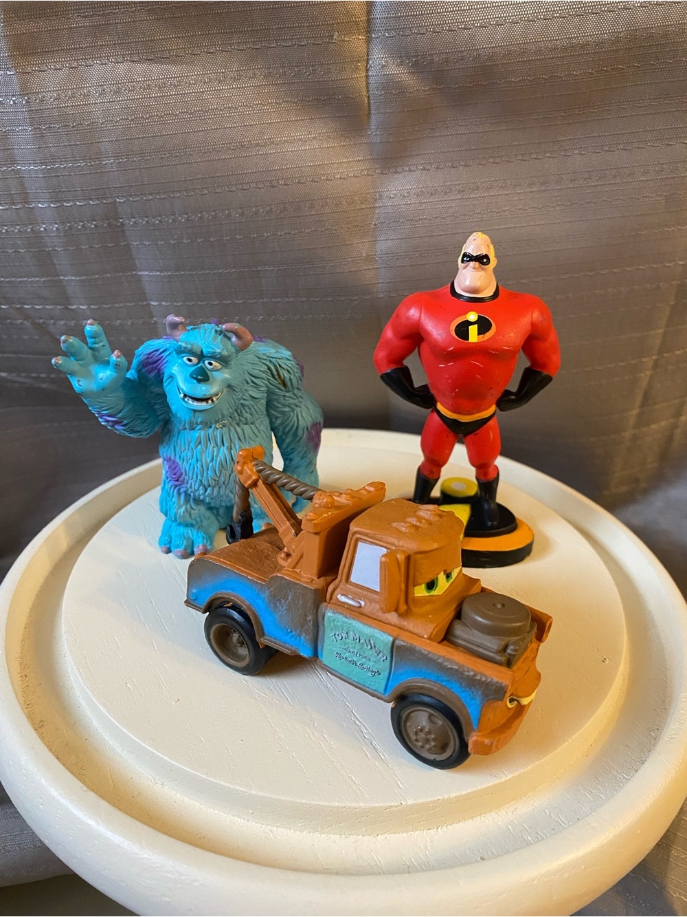 Toniebox Set of Sulley, Mr. Incredible & Tow Mater Figures